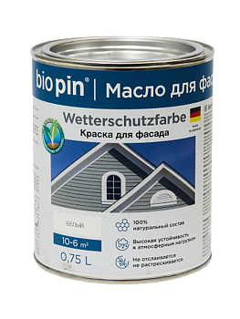 Краска для фасада Biopin