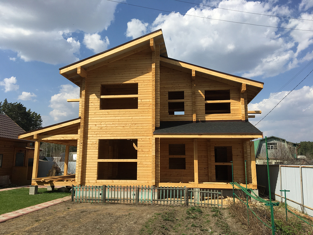 Частный дом, Бердск, цвет NCS S 2005-Y50R