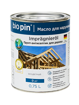Грунт-антисептик для дерева Biopin