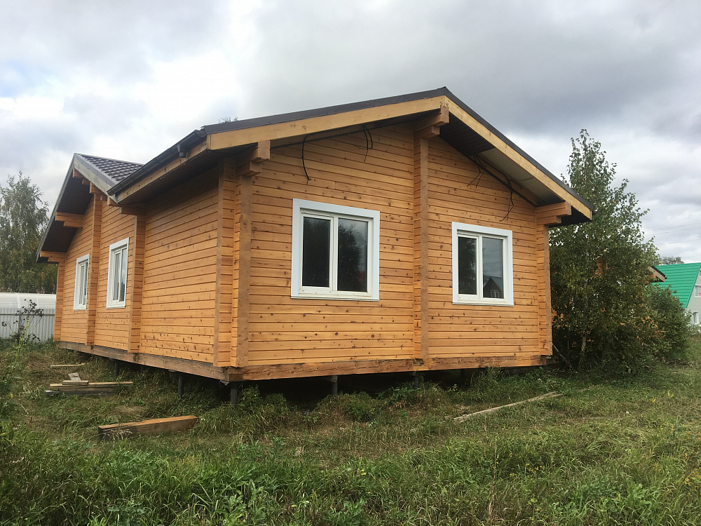 Частный дом, СНТ Клен, Верх-Тула, цвет Кедр 2010