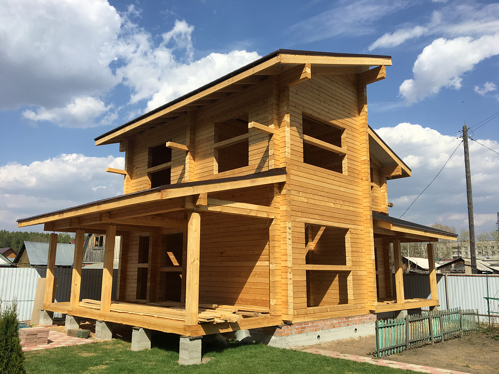 Частный дом, Бердск, цвет NCS S 2005-Y50R